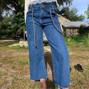 High Waisted Jeans Wide Leg